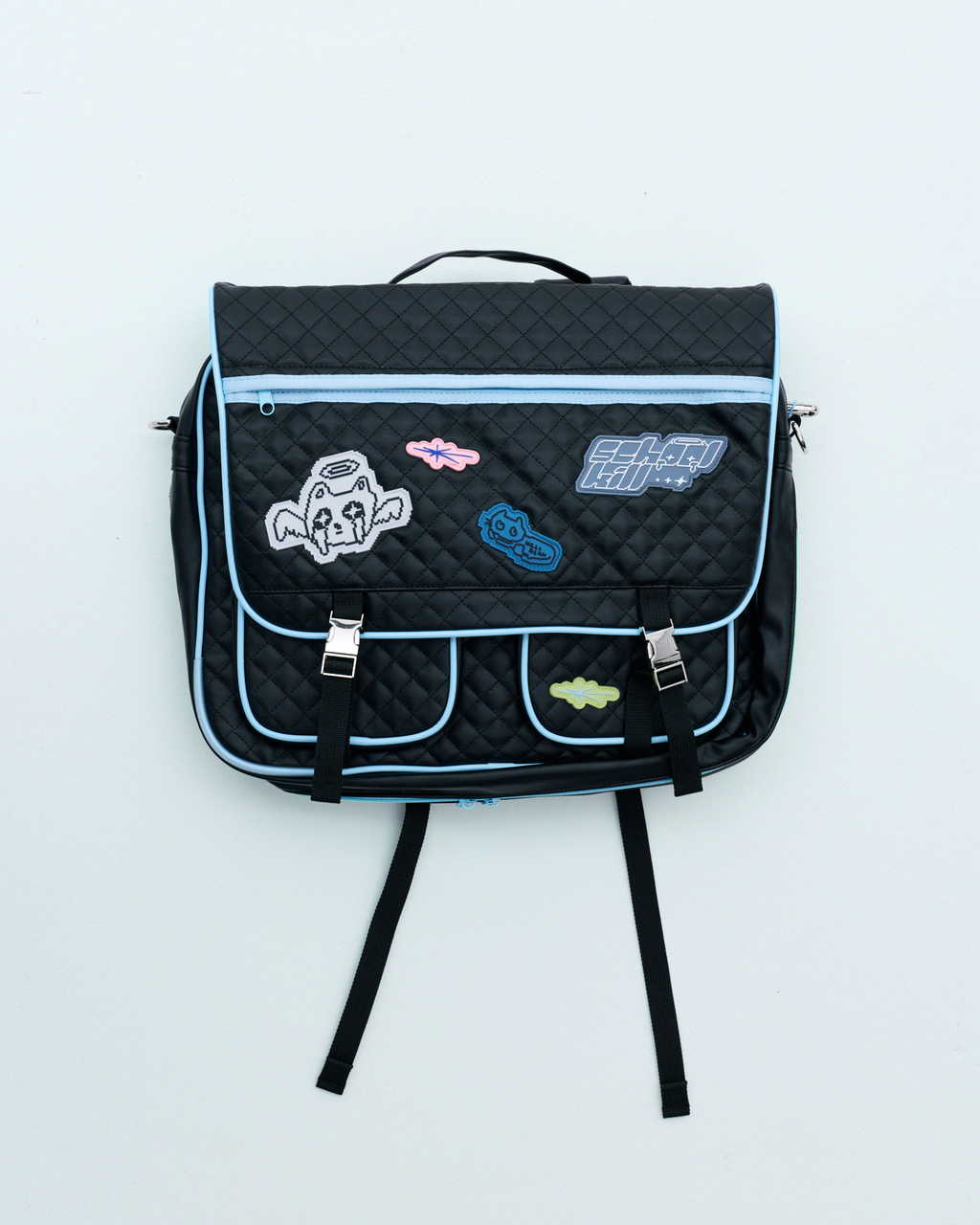 スクールバッグ(BLACK) – HELL BLAU スクールバッグ(BLACK) – HELL BLAU