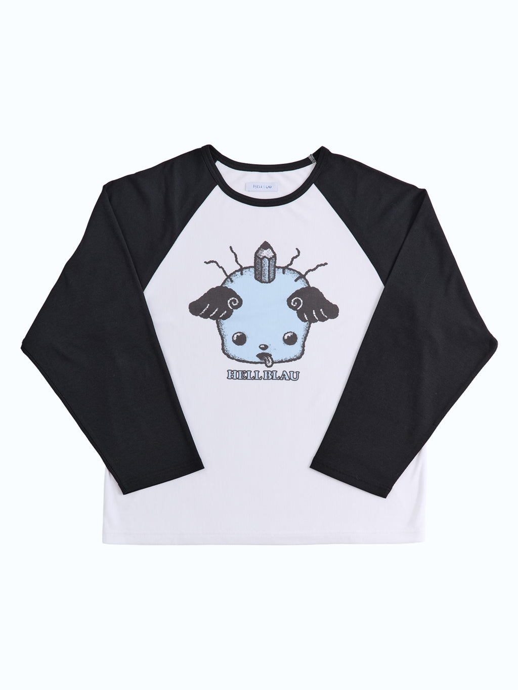 HBくんロングスリーブTシャツ（BLACK） – HELL BLAU