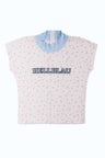 ミニTシャツ（HELL BLAU）