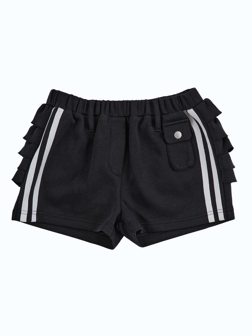 フリルショートパンツ（BLACK）