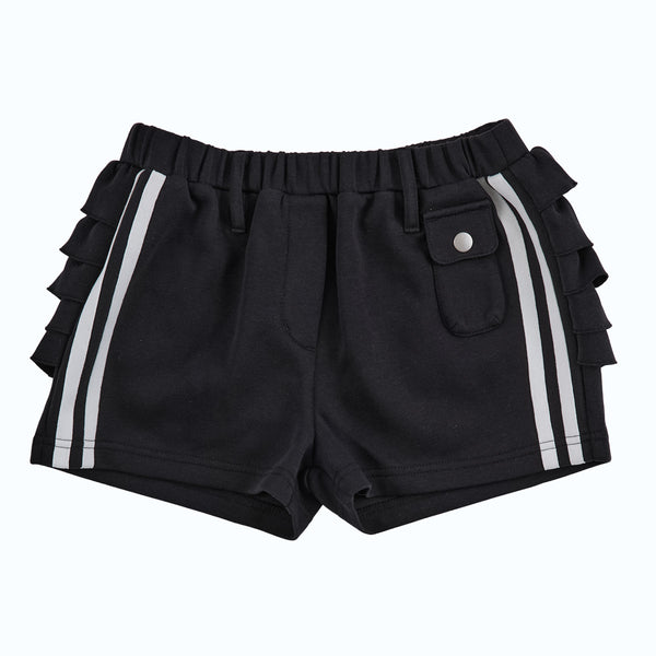 フリルショートパンツ（BLACK） – HELL BLAU