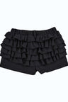 フリルショートパンツ（BLACK）