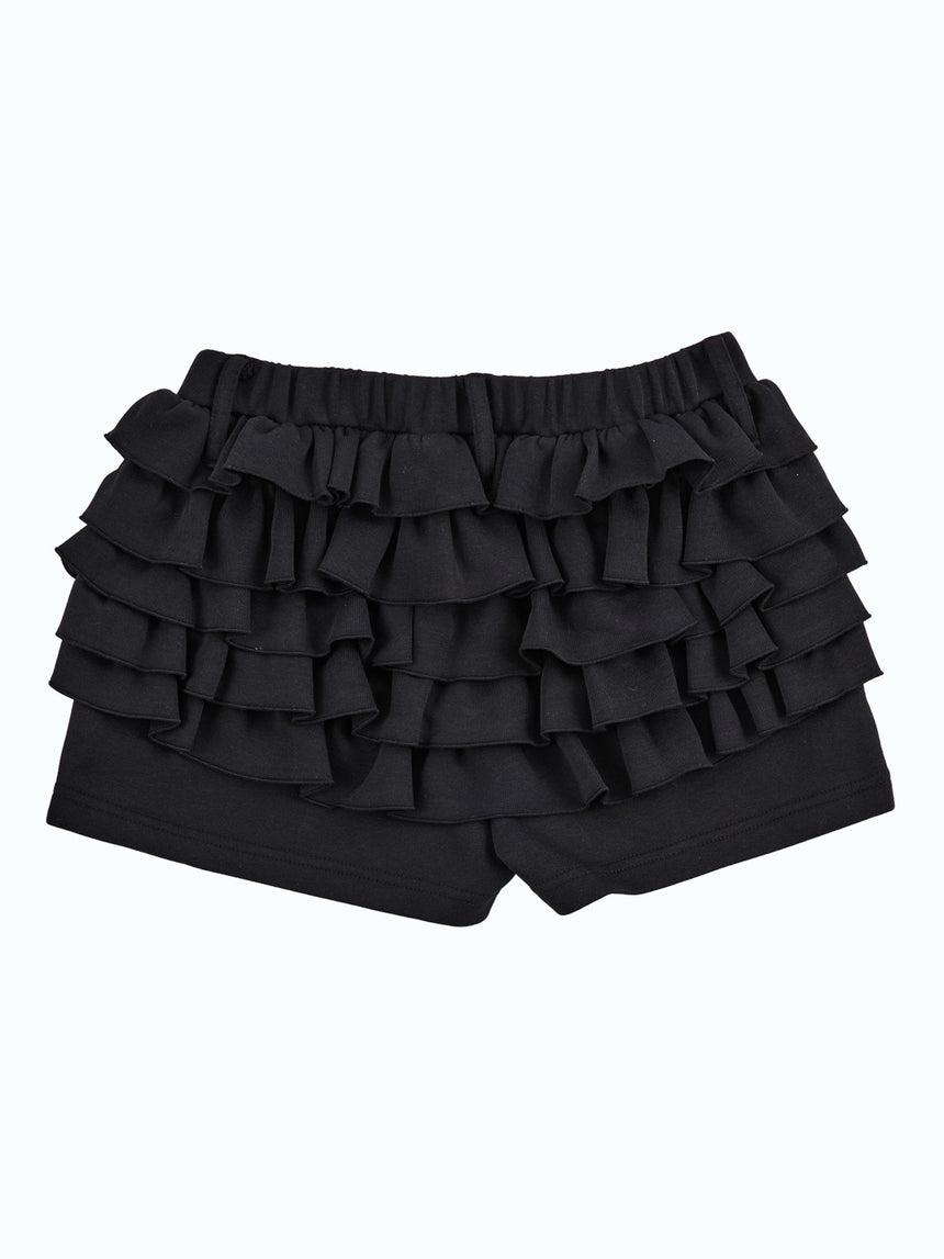 フリルショートパンツ（BLACK）