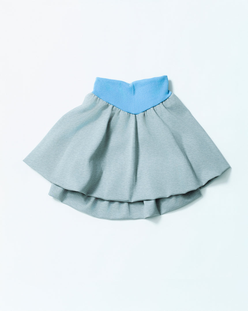 バックレースアップスカート（GRAY）