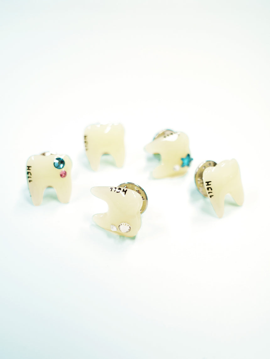 TEETH ピンズセット (5個入り)
