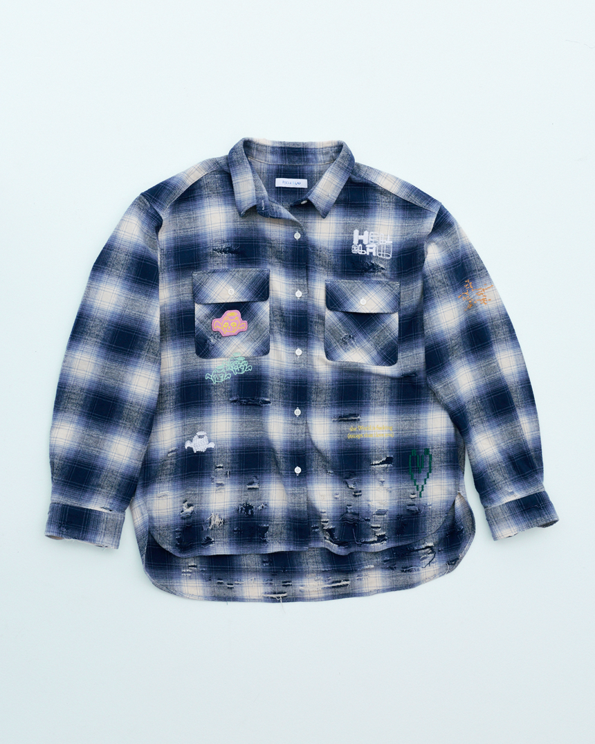 チェックシャツ – HELL BLAU チェックシャツ – HELL BLAU