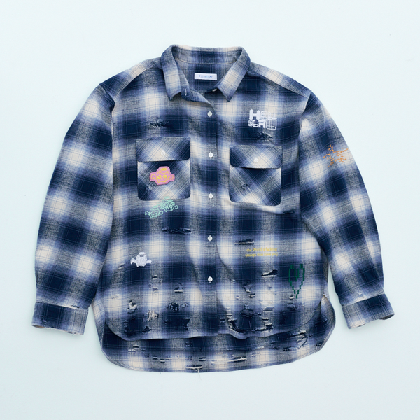 チェックシャツ – HELL BLAU チェックシャツ – HELL BLAU