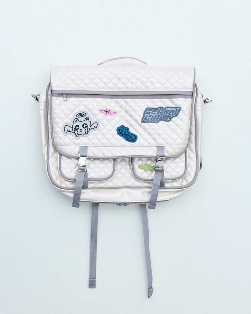 スクールバッグ(WHITE) – HELL BLAU スクールバッグ(WHITE) – HELL BLAU