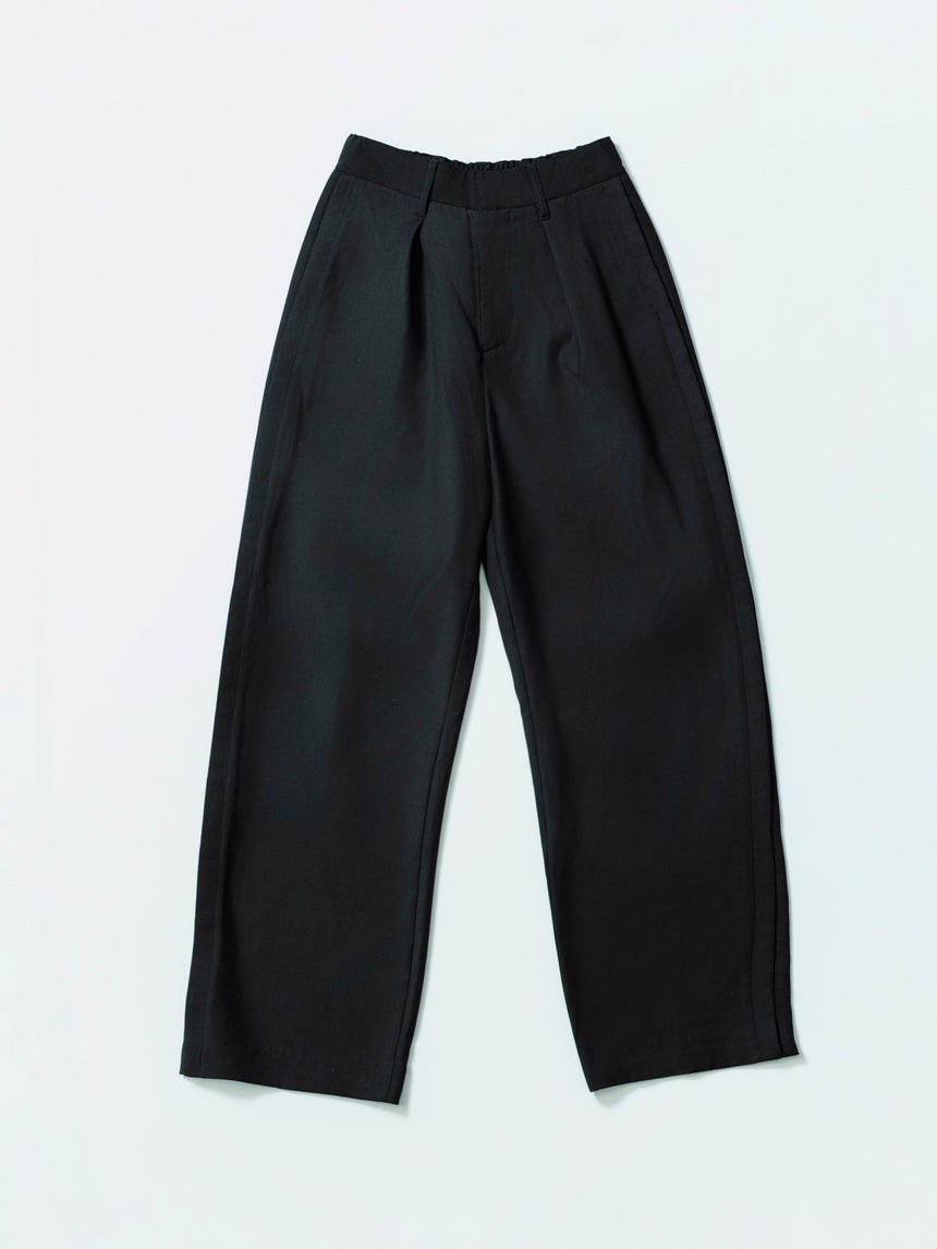 テーラードワイドパンツ（BLACK）