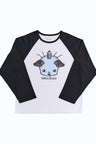 HBくんロングスリーブTシャツ（BLACK）