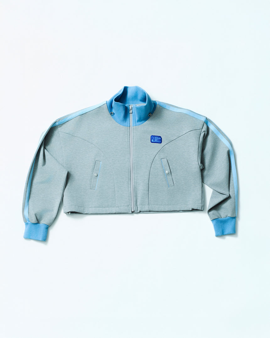 ショートジャージトップス（GRAY）