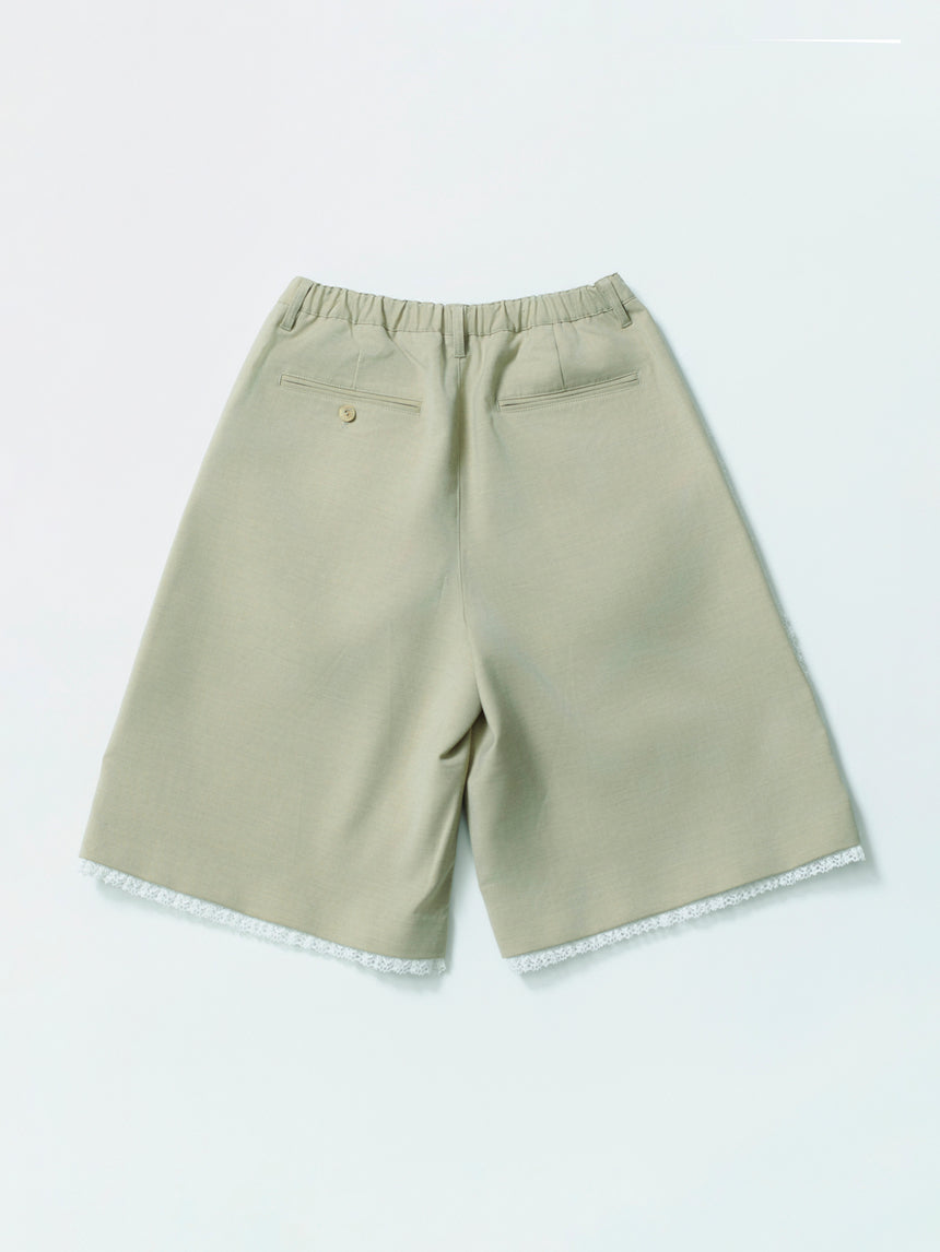 テーラードハーフパンツ（BEIGE）