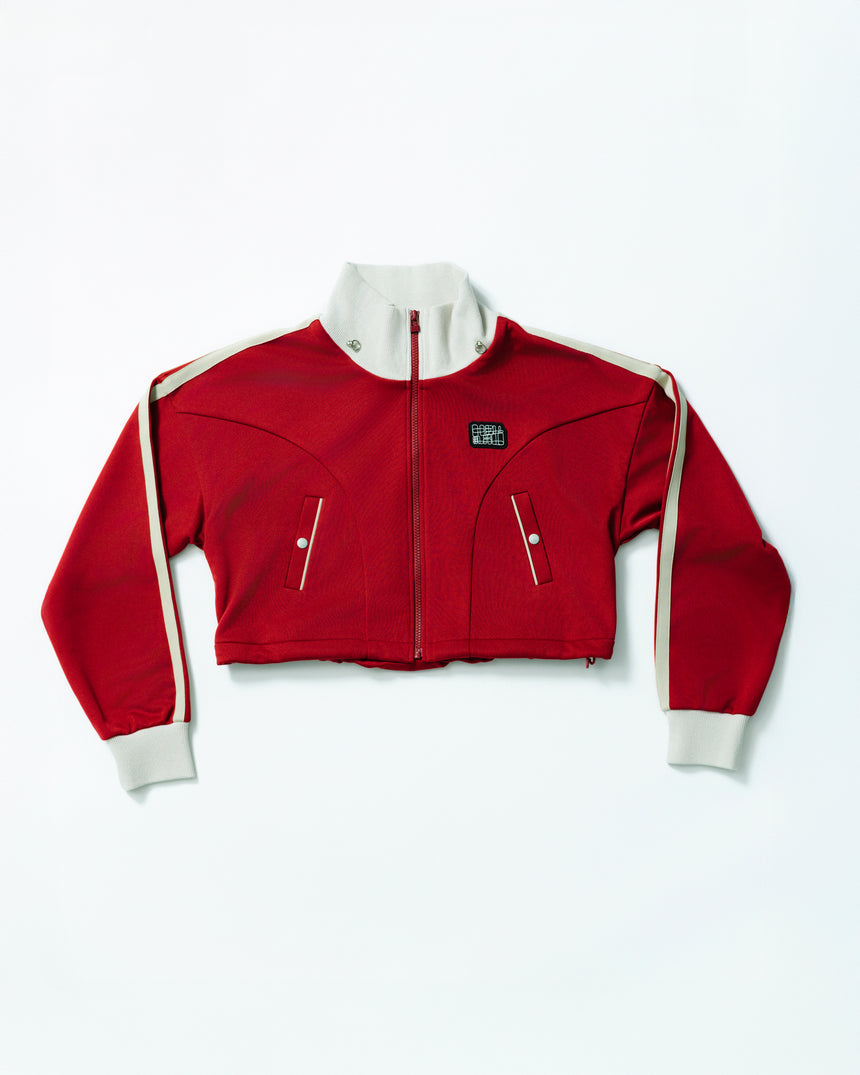 ショートジャージトップス（RED）