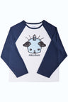 HBくんロングスリーブTシャツ（NAVY）