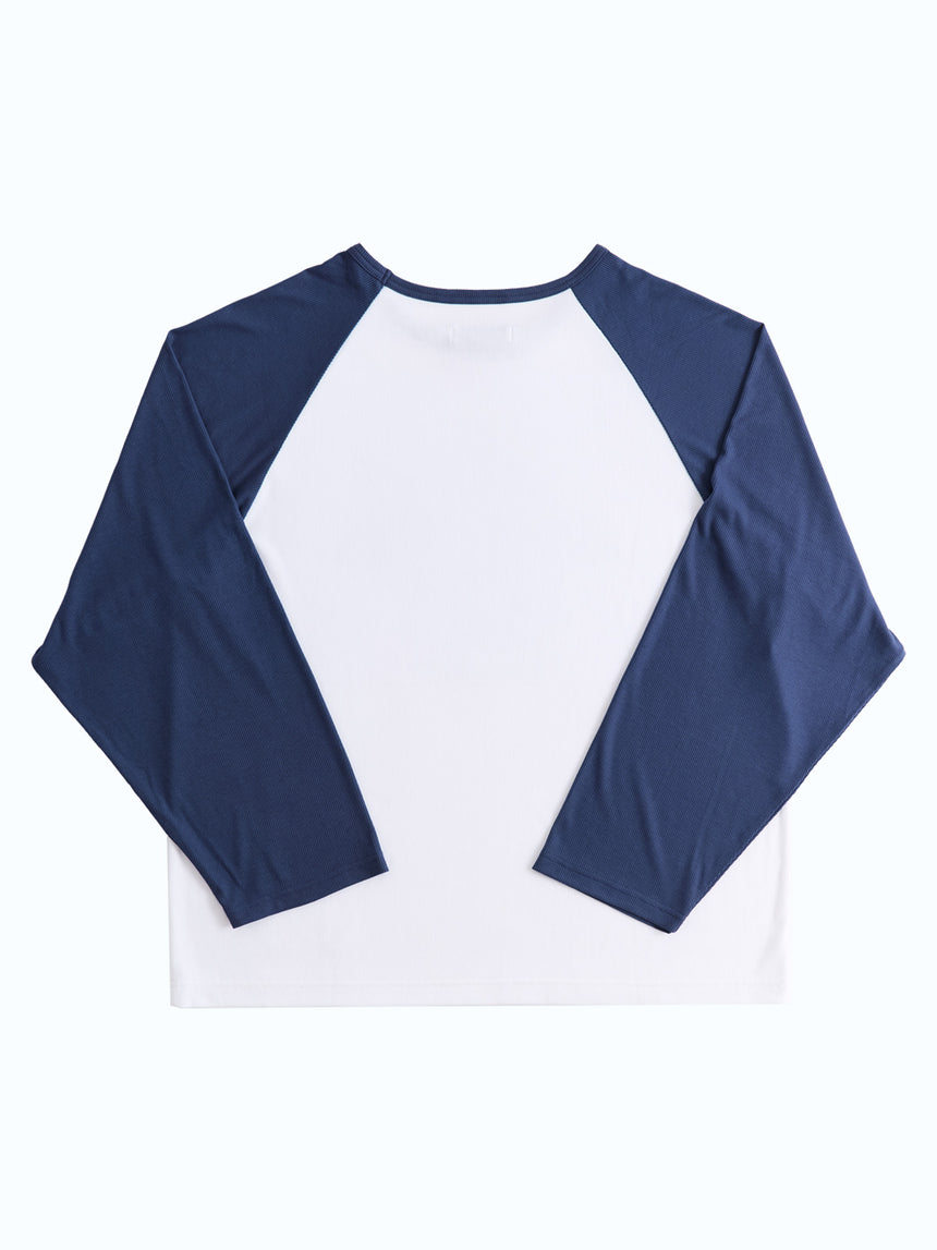 HBくんロングスリーブTシャツ（NAVY）